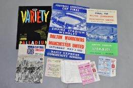 FOOTBALL EPHEMERA, two ticket stubs from the Jules Rimet Cup Eighth Final (1966) July 13th and