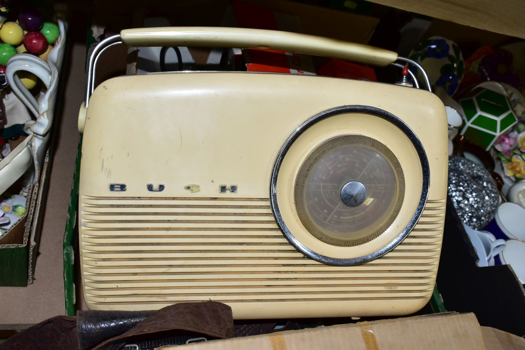 A CASED VERMONA ACCORDIAN, together with a Bush radio, Kodak camera No 2 Hawkeye Model C, a boxed - Image 10 of 10