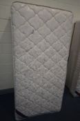 A KOZEE SLEEP SINGLE DIVAN BED AND MATRESS