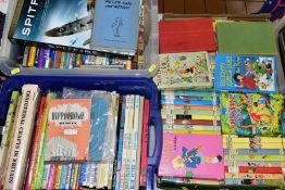 CHILDRENS BOOKS, approximately 130-140 titles in three boxes to include seventy Enid Blyton
