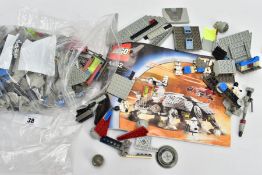 AN UNBOXED LEGO STAR WARS AT TE 4482, in used condition, missing some of the Mini Figures but with