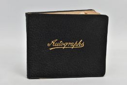 EPHEMERA, an early 20th Century autograph book containing a series of observations, comments,