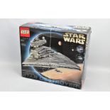 A BOXED LEGO STAR WARS 10030 ULTIMATE COLLECTORS SERIES IMPERIAL STAR DESTROYER, in used