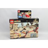 TWO BOXED LEGO STAR WARS SET, comprising 7134 A-Wing Fighter and 7171 Mos Eisley Podrace, in used