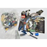 AN UNBOXED LEGO STAR WARS JANGO FETT'S SLAVE I No 7153, in used condition, missing Mini Figures