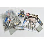 AN UNBOXED LEGO STAR WARS AT-AT 4483, in used condition, with all three Mini Figures and instruction