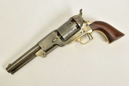 AN ANTIQUE PATTERN .44'' COLT DRAGOON, bearing the serial number 1544, the frame of which is