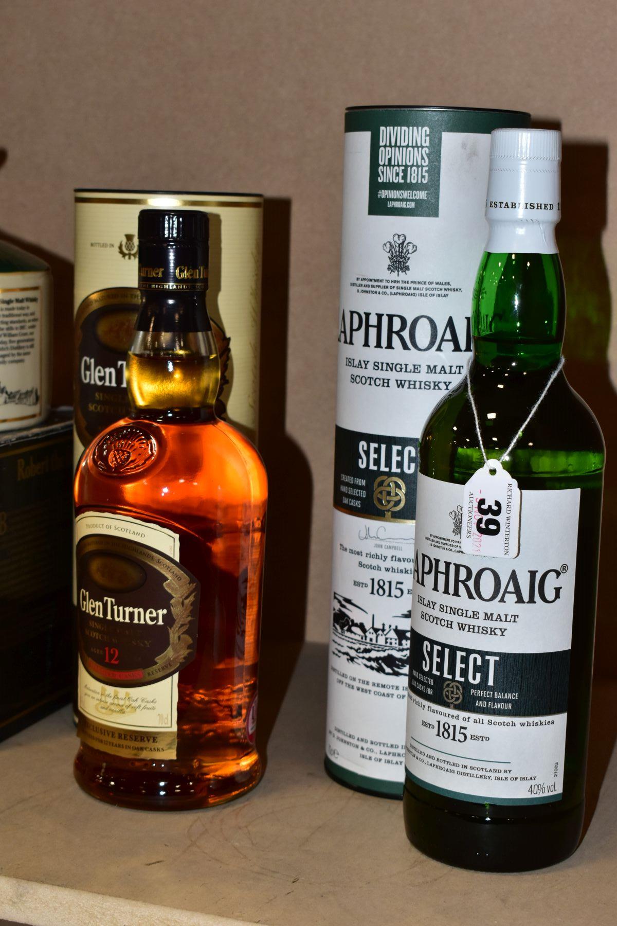 SINGLE MALT, five bottles of Single Malt Whisky comprising one bottle of Laphroaig Select, 40% - Image 3 of 4