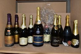 CHAMPAGNE, ten bottles of Vintage and Non-Vintage Champagne comprising two bottles of Veuve