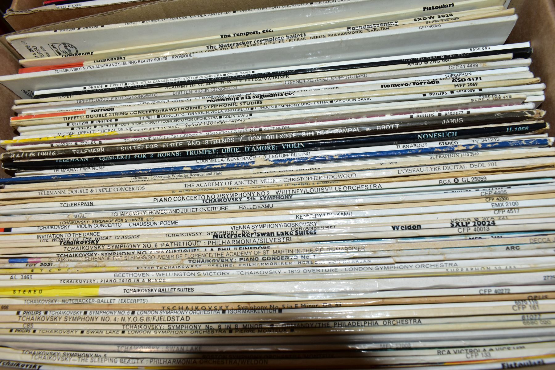 TEN BOXES OF RECORDS INCLUDING 400-500 LPS, mainly classical composers to include Britten, - Bild 3 aus 11