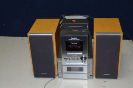 A PANASONIC SA-PM17 HI FI with two matching speakers (PAT pass and working but tape player doesn't