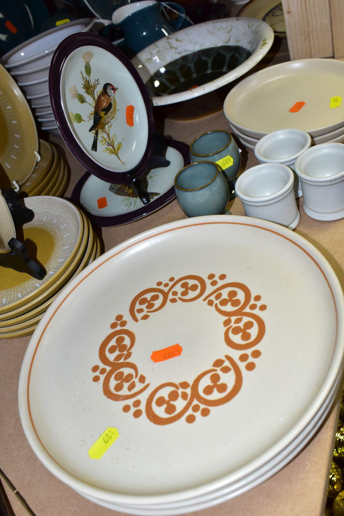 A QUANTITY OF ASSORTED POOLE, DENBY TEA AND DINNERWARES AND OTHER SIMILAR POTTERY STONEWARE ITEMS, - Image 3 of 10