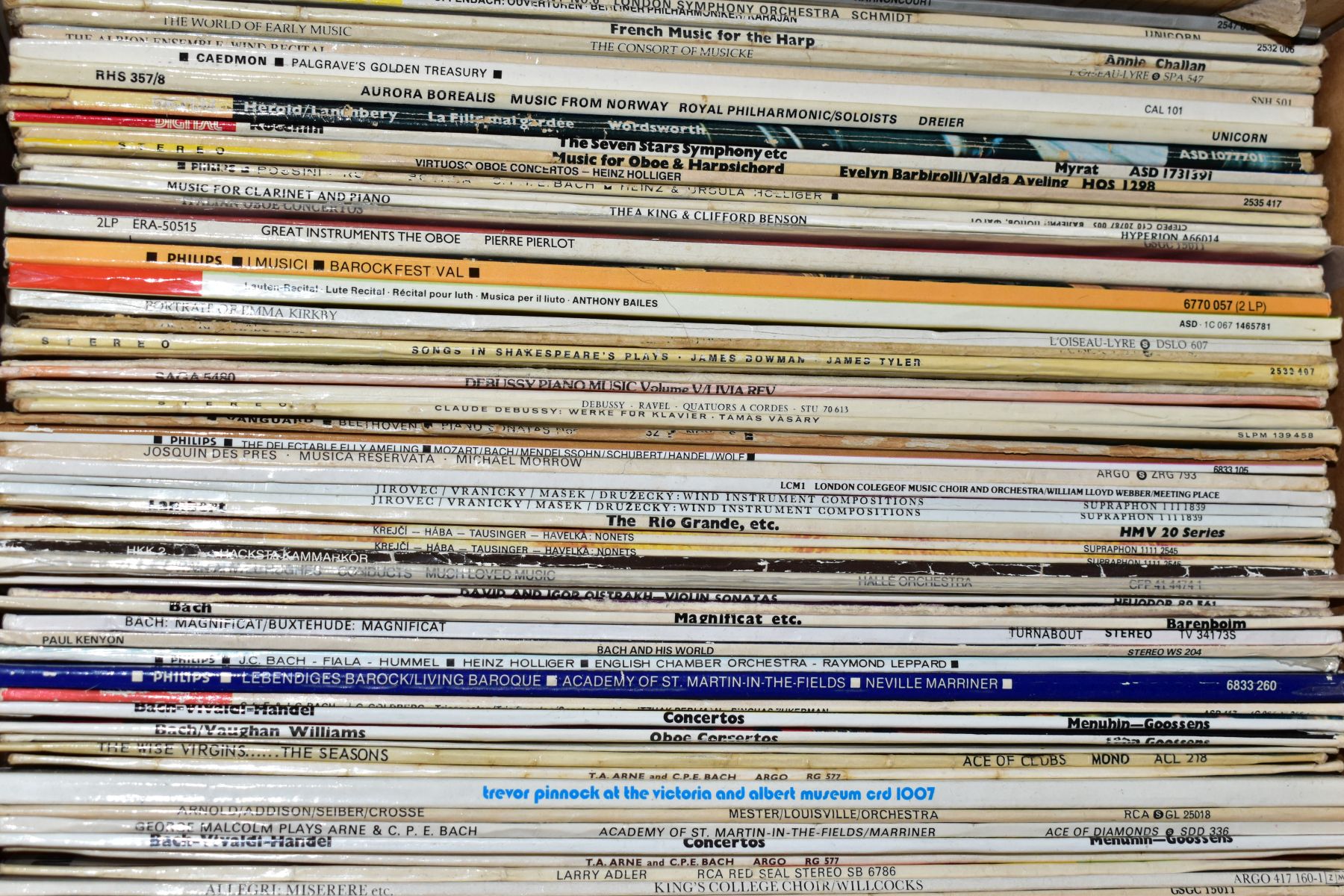 TEN BOXES OF LP RECORDS, to include 400+ LPs, mainly classical music, composers include Henry - Bild 9 aus 12