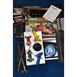 A BOXED SCALEXTRIC SUPERSPEED MOTOR RACING SET, No C547, contents not checked but appears largely