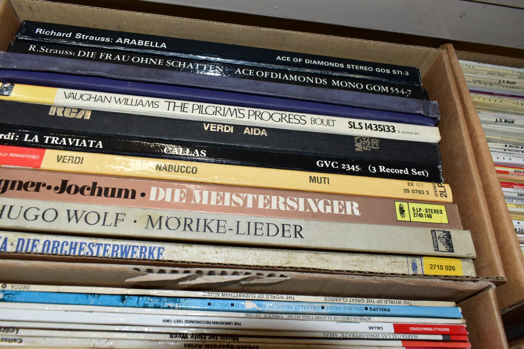 TEN BOXES OF RECORDS INCLUDING 400-500 LPS, mainly classical composers to include Britten, - Bild 9 aus 11
