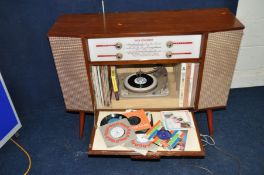 A DECCA STEREOGRAM SRG-450 needs attention (PAT fail due to uninsulated plug and join in cable)