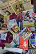 A COLLECTION OF ASTON VILLA FOOTBALL PROGRAMMES AND EPHEMERA, majority are home programmes, from