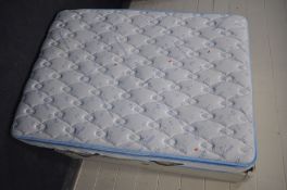 A 4FT6 DIVAN BED and sleepsoul climate mattress