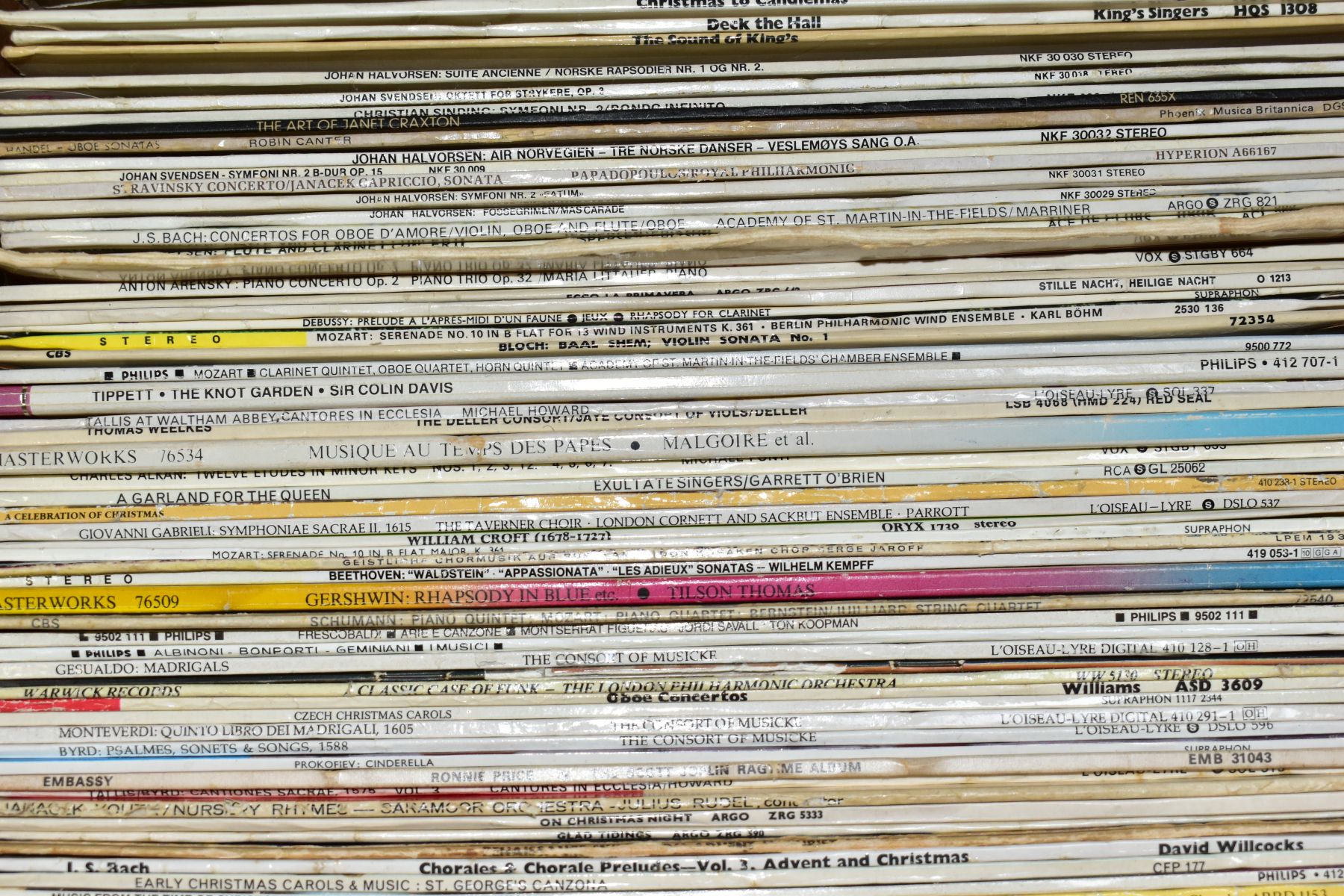 TEN BOXES OF LP RECORDS, to include 400+ LPs, mainly classical music, composers include Henry - Bild 4 aus 12