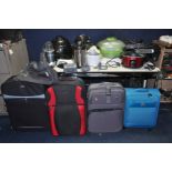 A COLLECTION OF HOUSEHOLD ELECTRICALS ALL SOLD AS SEEN including a Ninja Nutribullet, Tefal steam