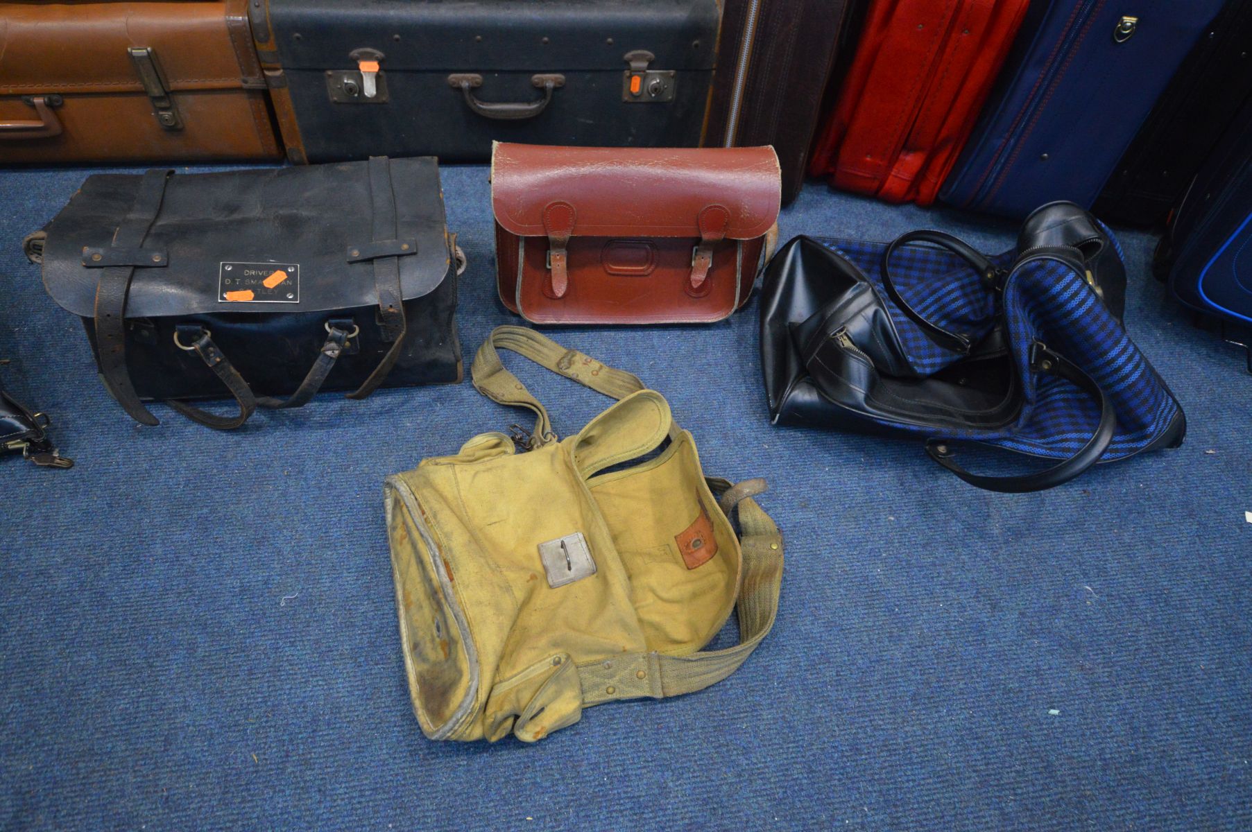 A SELECTION OF TWENTY FIVE VARIOUS LUGGAGE, of various styles, ages and materials - Image 2 of 5