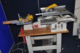 A KITY K5 WOODWORKING SYSTEM standing on an ATKINS pressed metal wheeled stand, machines include a