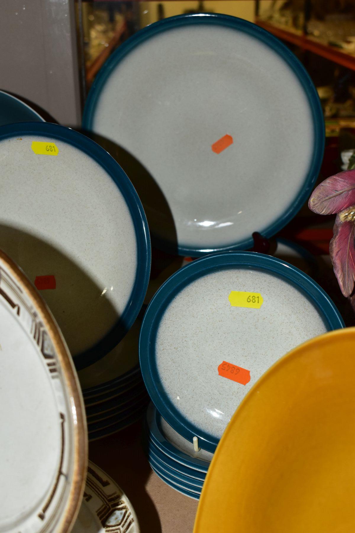 A QUANTITY OF ASSORTED POOLE, DENBY TEA AND DINNERWARES AND OTHER SIMILAR POTTERY STONEWARE ITEMS, - Image 10 of 10