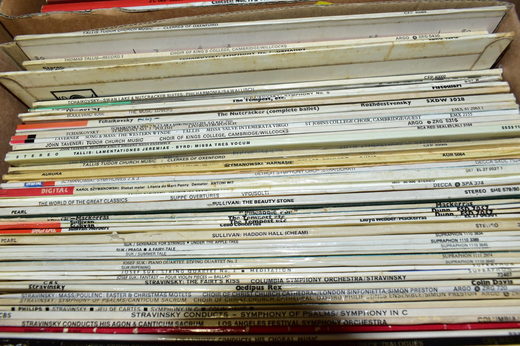 TEN BOXES OF LP RECORDS, to include 400+ LPs, mainly classical music, composers include Henry - Bild 5 aus 12