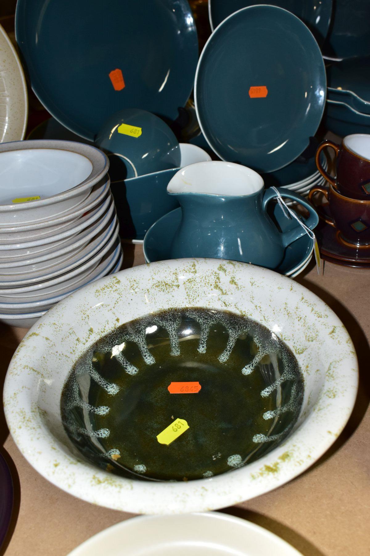 A QUANTITY OF ASSORTED POOLE, DENBY TEA AND DINNERWARES AND OTHER SIMILAR POTTERY STONEWARE ITEMS, - Image 5 of 10