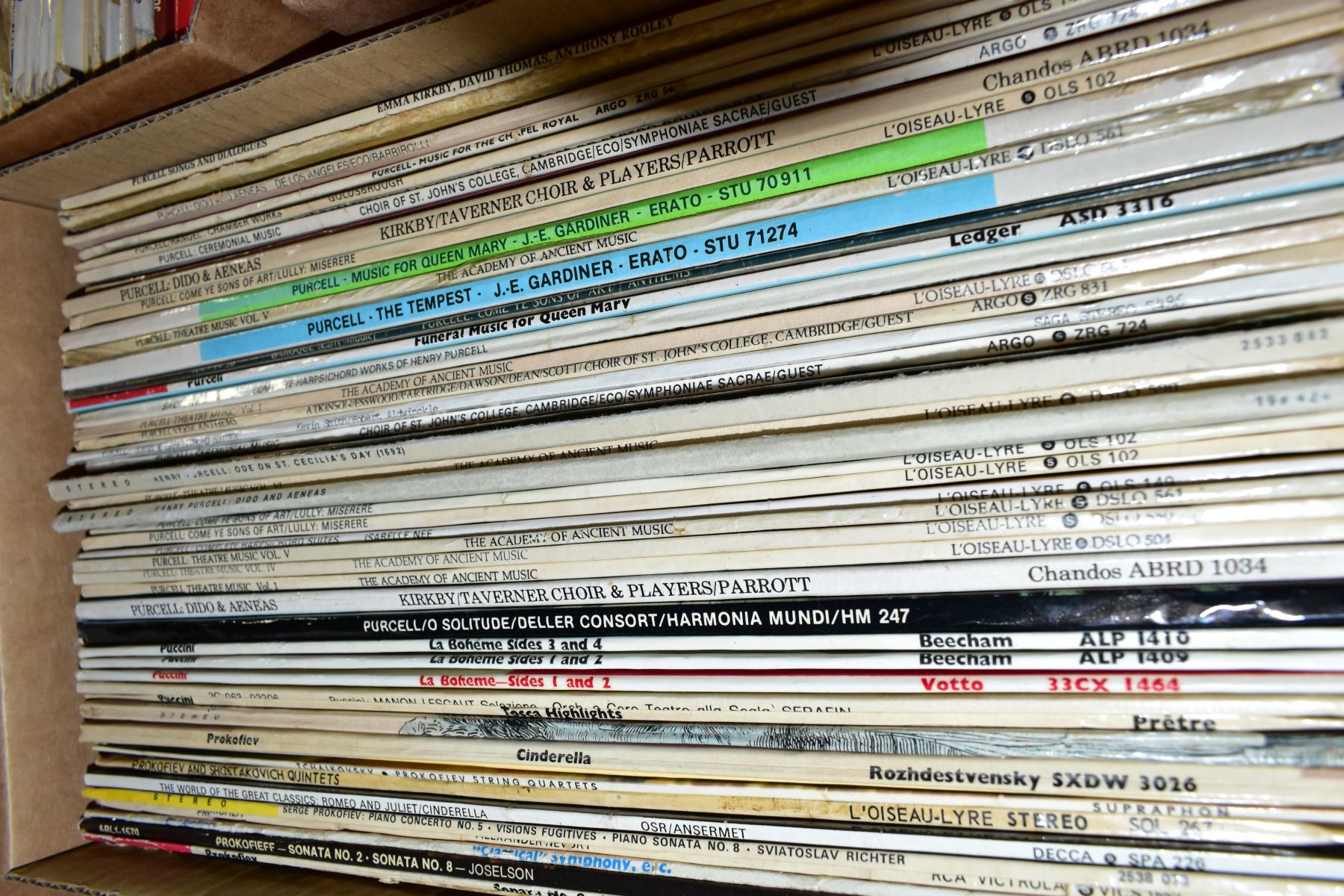 TEN BOXES OF LP RECORDS, to include 400+ LPs, mainly classical music, composers include Henry - Bild 6 aus 12