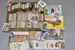 CIGARETTE CARDS, a collection of cigarette cards from various manufacturers comprising sets, part