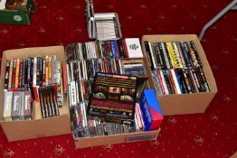 THREE TRAYS CONTAINING CDs AND DVDs BY THE ROLLING STONES including a The Rolling Stones in Mono