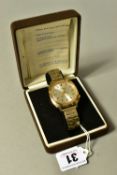 A GENTS PARMEX PERFECTIME WRISTWATCH, round silver dial signed 'Parmex Perfectime, Antimagnetic',
