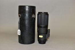 A NIKKOR 200mm f4 MICRO AF ED MACRO LENS with a CL-45 lens tube ( appears to be free of fungus,