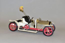AN UNBOXED MAMOD LIVE STEAM ROADSTER, No.SA1, not tested, playworn condition with some paint loss