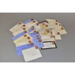 STAMPS, GB Queen Victoria bundle of thirty-five covers each with 1858-79 penny red, note a one penny