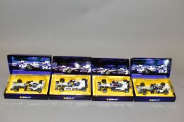 FOUR BOXED SCALEXTRIC SPORT LIMITED EDITION B.M.W. WILLIAMS F1 RACING CARS, FW23 No.5 (C2334),