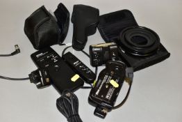 TWO NIKON SB-R200 WIRELESS REMOTES both in soft cases along with an SX1 with 62 and 52 adapters in
