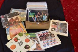 FIFTY FIVE LPs FROM THE 1960s and 180gram copies from Creedance Clearwater Revival, other artist