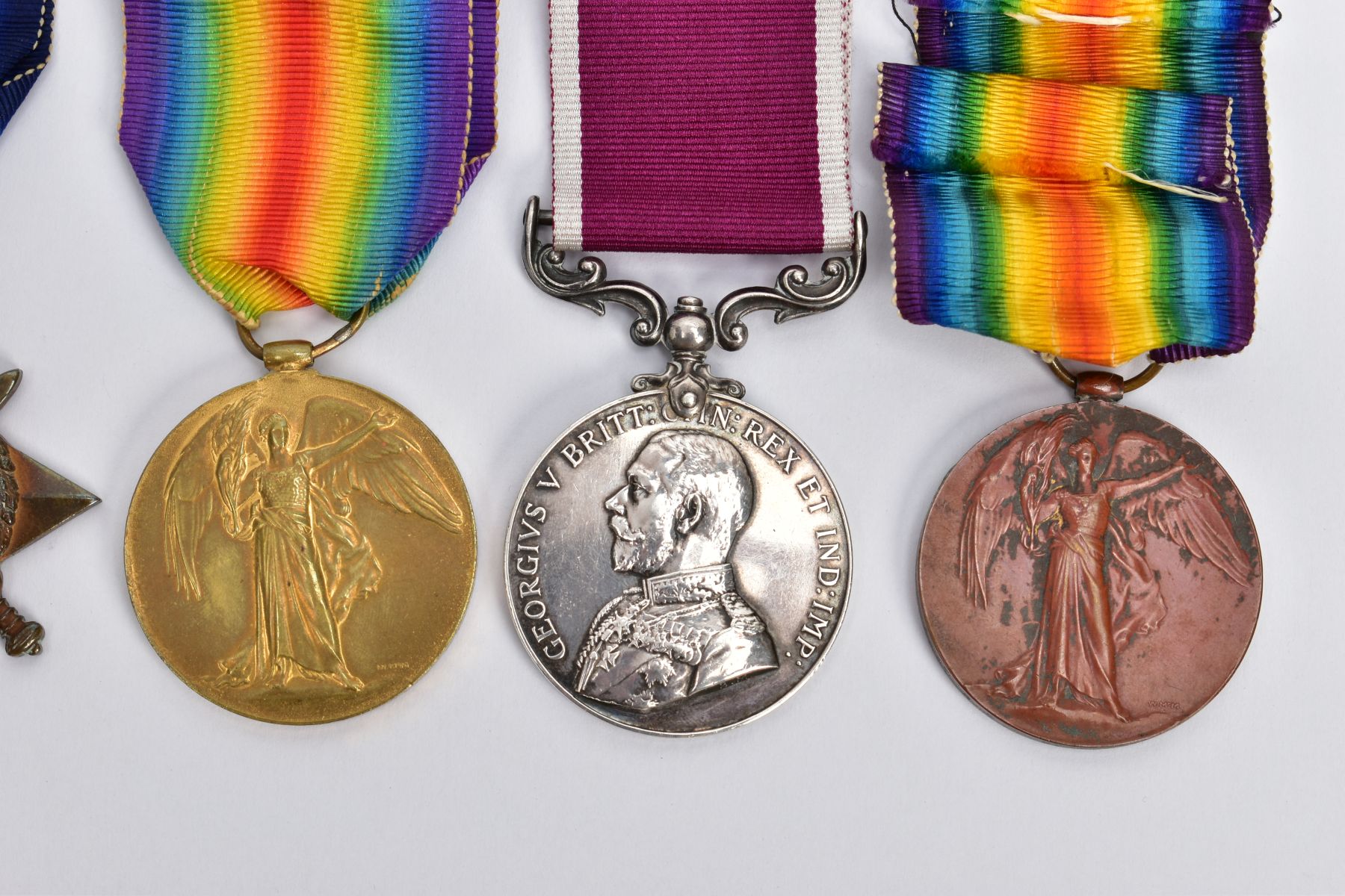 VICTORIAN & WWI MEDALS TO FAMILY MEMBERS, to include China War medal 1900 no bar, named to J.G. - Image 3 of 5