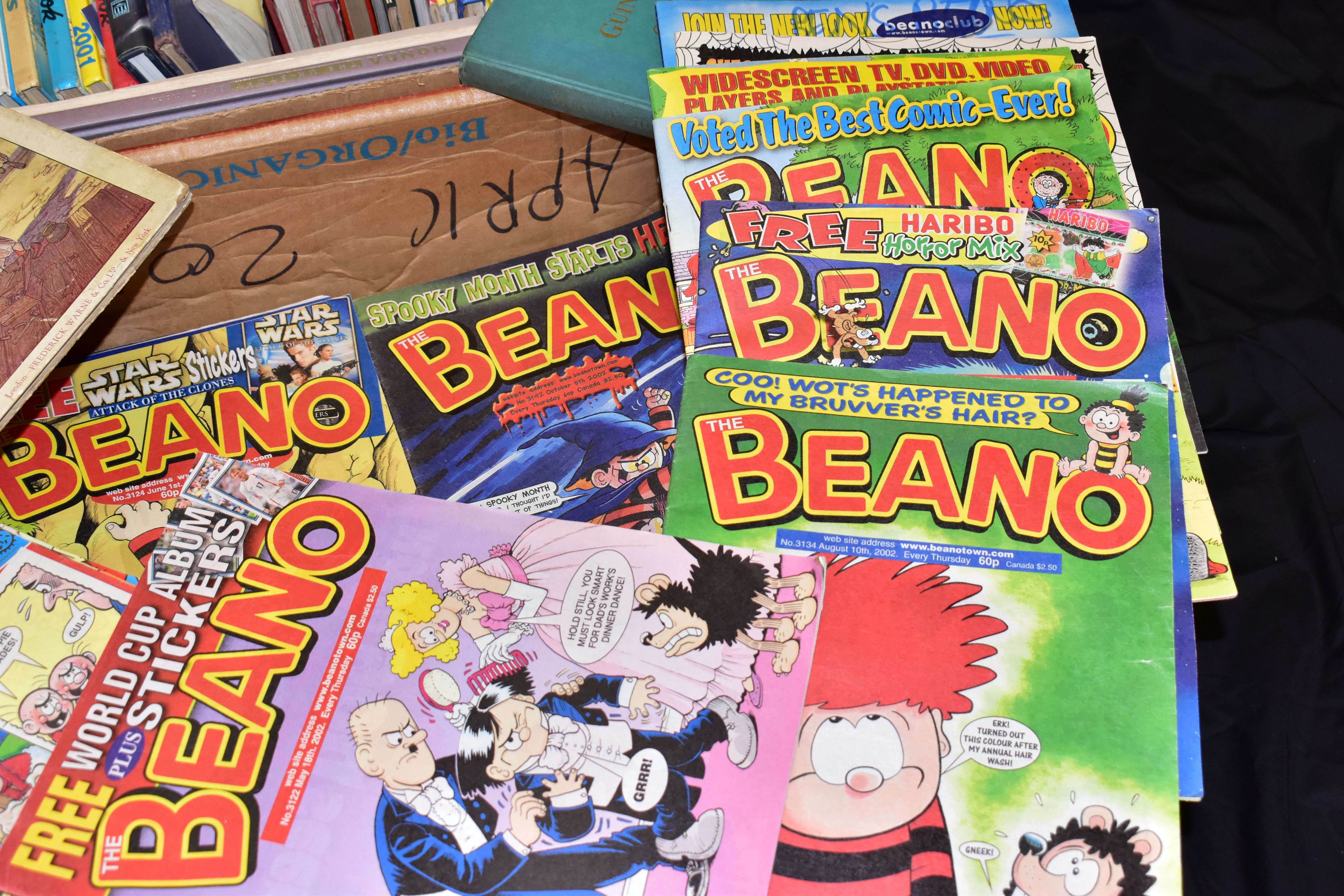 BOOKS & COMICS, approximately forty book titles to include VIZ, Beano, Dandy, Bunty, Annual, - Image 2 of 4