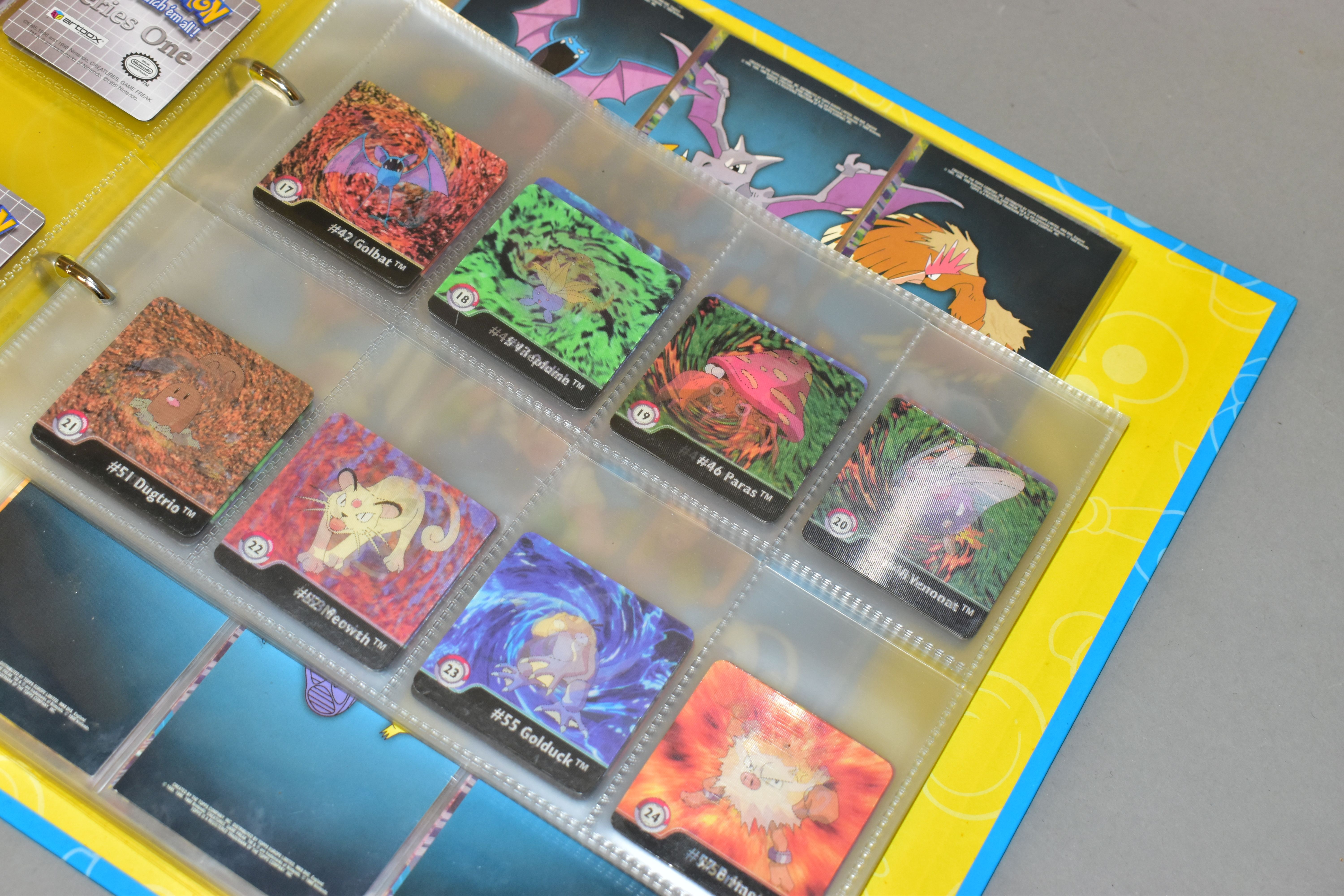 A COMPLETE SET OF THE TOPPS POKEMON TRADING CARDS SERIES 1, all 76 cards plus the 13 character cards - Image 3 of 20