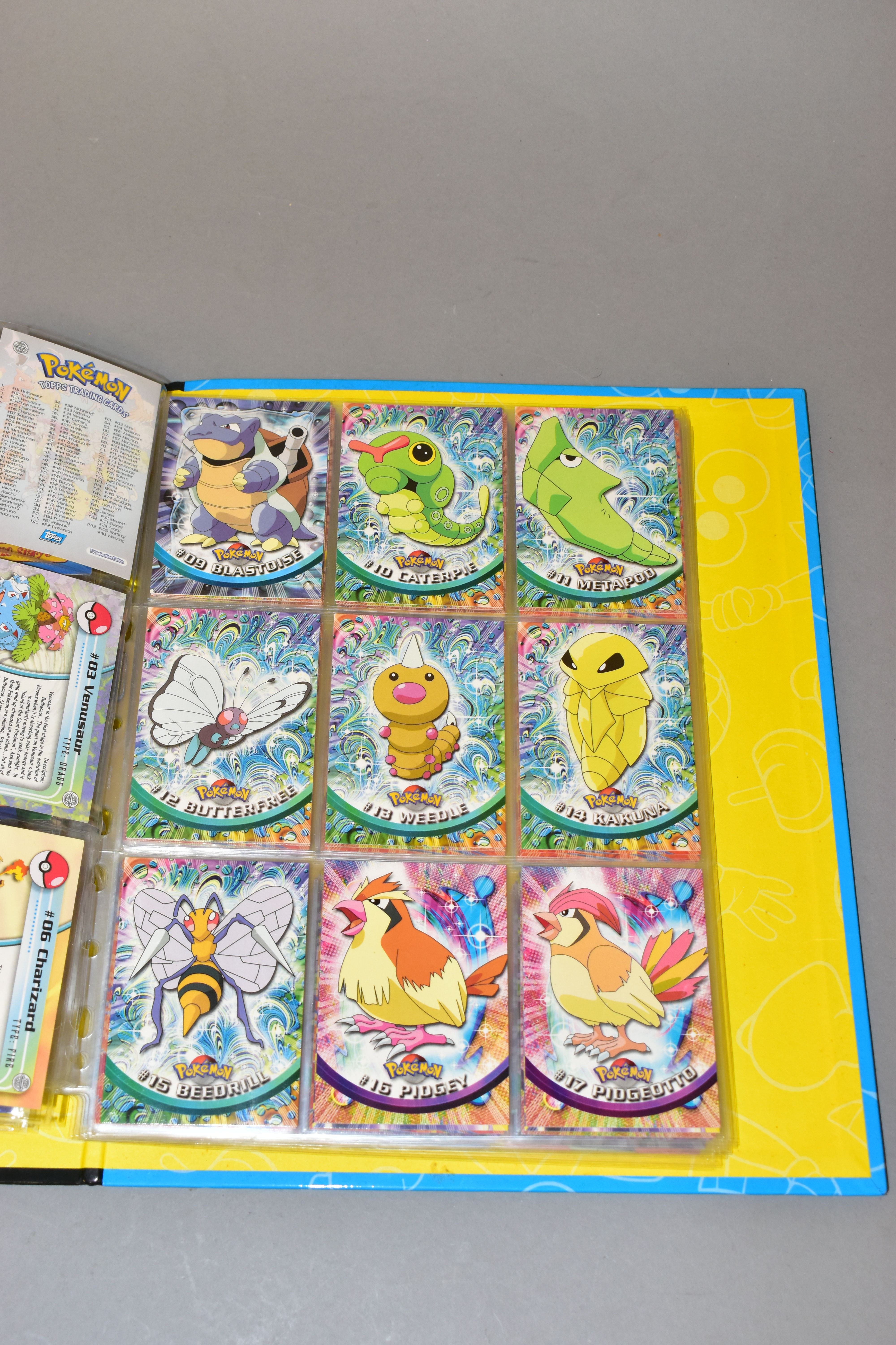 A COMPLETE SET OF THE TOPPS POKEMON TRADING CARDS SERIES 1, all 76 cards plus the 13 character cards - Image 13 of 20