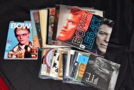 THIRTY TWO LPs AND 7in SINGLES BY DAVID BOWIE including original, reissues and 180gr copies ( full