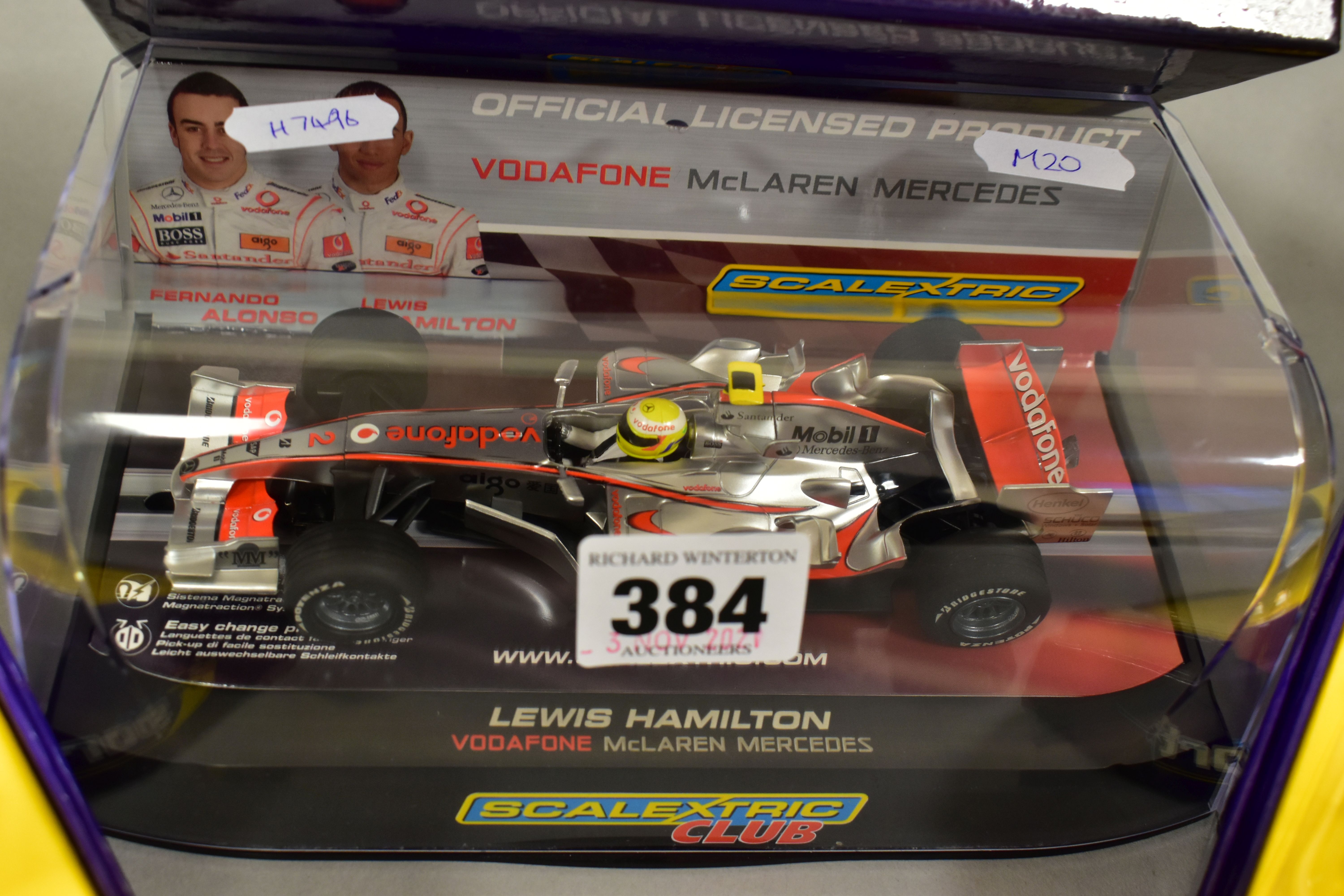 FOUR BOXED SCALEXTRIC F1 RACING CAR MODELS, Scalextric Sport Limited Edition Renault R23 F1 Jarno - Image 4 of 5