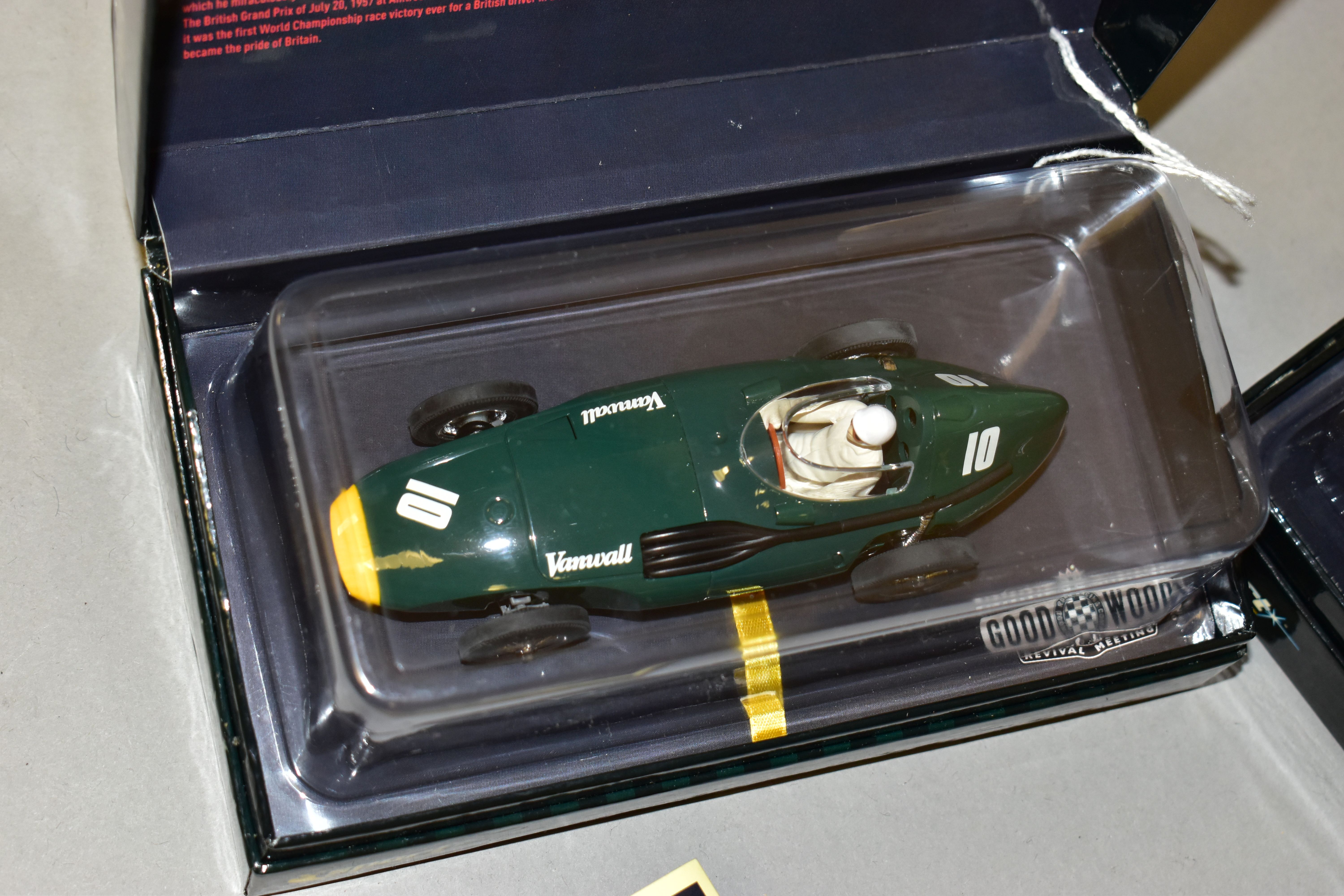 THREE BOXED SCALEXTRIC LIMITED EDITION CLASSIC GRAND PRIX GOODWOOD REVIVAL MEETING F1 RACING CARS, - Image 6 of 8