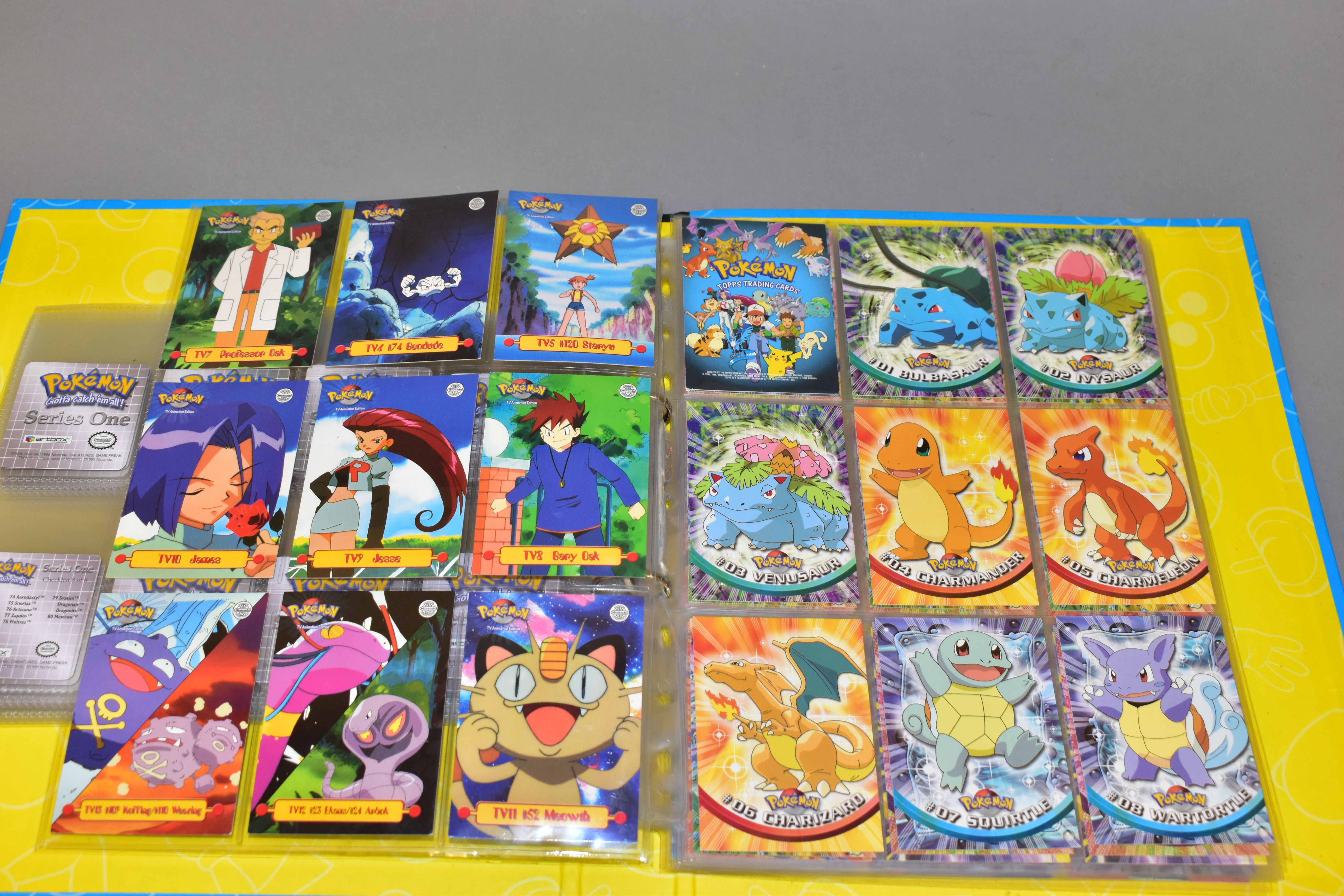 A COMPLETE SET OF THE TOPPS POKEMON TRADING CARDS SERIES 1, all 76 cards plus the 13 character cards - Image 12 of 20