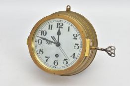 A WALL MOUNTED MESS CLOCK, BELIEVED TO BE POSSIBLY  3RD REICH PERIOD, FOR THE LUFTWAFFE, the clock