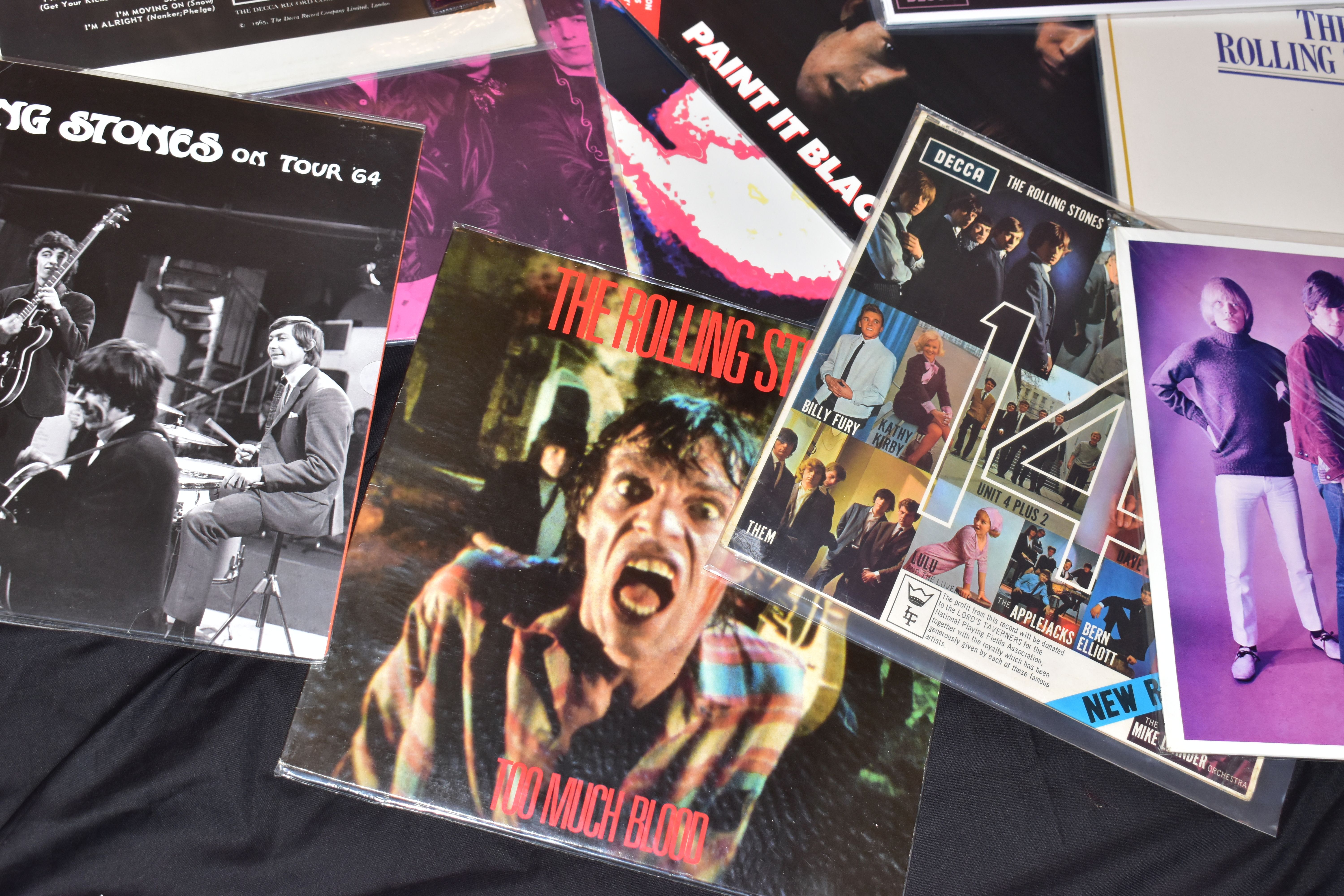 THE ROLLING STONES: THIRTY EIGHT LPs AND 12in SINGLES mostly modern, reissues, imports etc ( full - Image 2 of 6