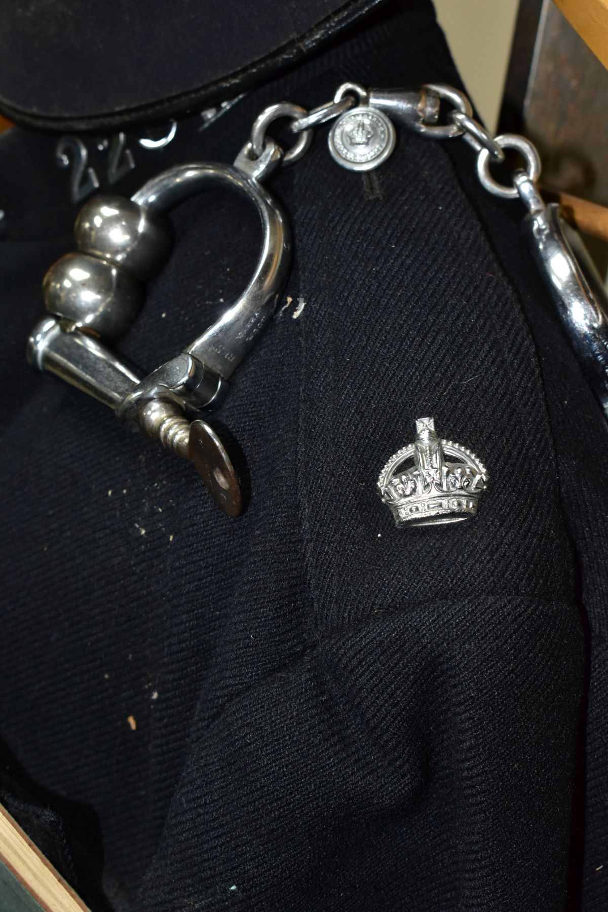 POLICE INTEREST, A POLICE TUNIC, HELMETS, PHOTOGRAPHS, HANDCUFFS ETC, comprising a Warwickshire - Image 7 of 16